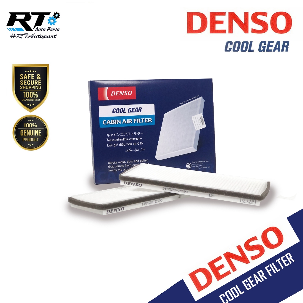 Denso กรองแอร์ Nissan Navara D40 ปี05-14 / เด็นโซ่ นิสสัน นาวาร่า / 145520-2590