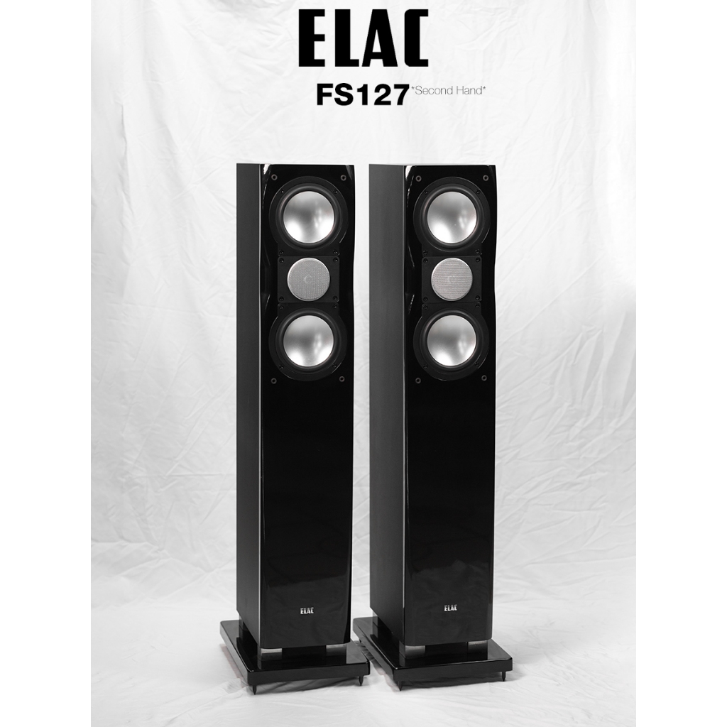 ELAC : FS127 ลำโพงมือสอง สุดยอดลำโพงตั้งพื้น เสียงดีระดับโลกจาก Germany ต้นตำหรับของ Elac