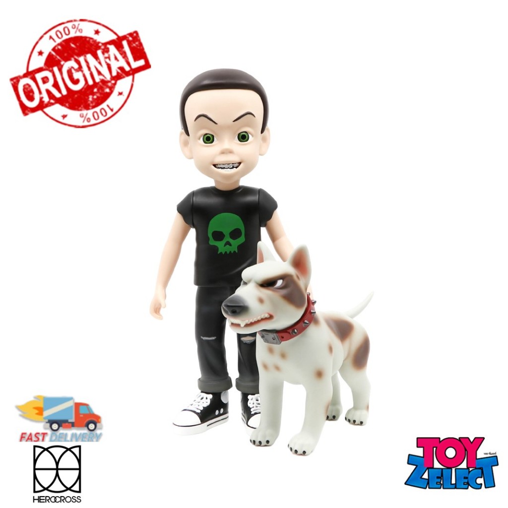 Herocross (HVS023GB) - Sid and Scud (Rock &amp; Roll Limited Edition): Toy Story (30cm) (Hyper Vinyl Series) (ลิขสิทธิ์แท้)