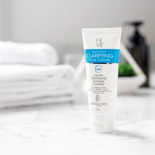 ฟองนุ่ม ทำความสะอาดผิวหน้า ล้างเครื่องสำอาง อ่อนโยนต่อผิว HIVE MULTI EFFECTS FACIAL CLEANSER เลกาซี่