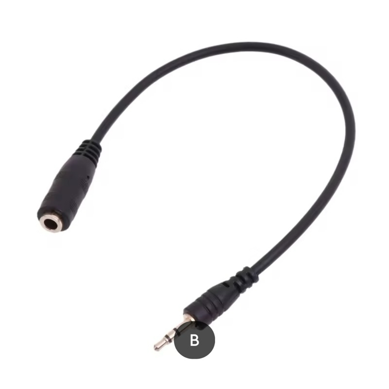 2.5มม.ถึง3.5มม.Aux อะแดปเตอร์ Converter ชายหญิง Jack สำหรับหูฟัง ราคา ถูกที่สุด ดีลบีเคเค แกลเลอรีภาพที่ 5