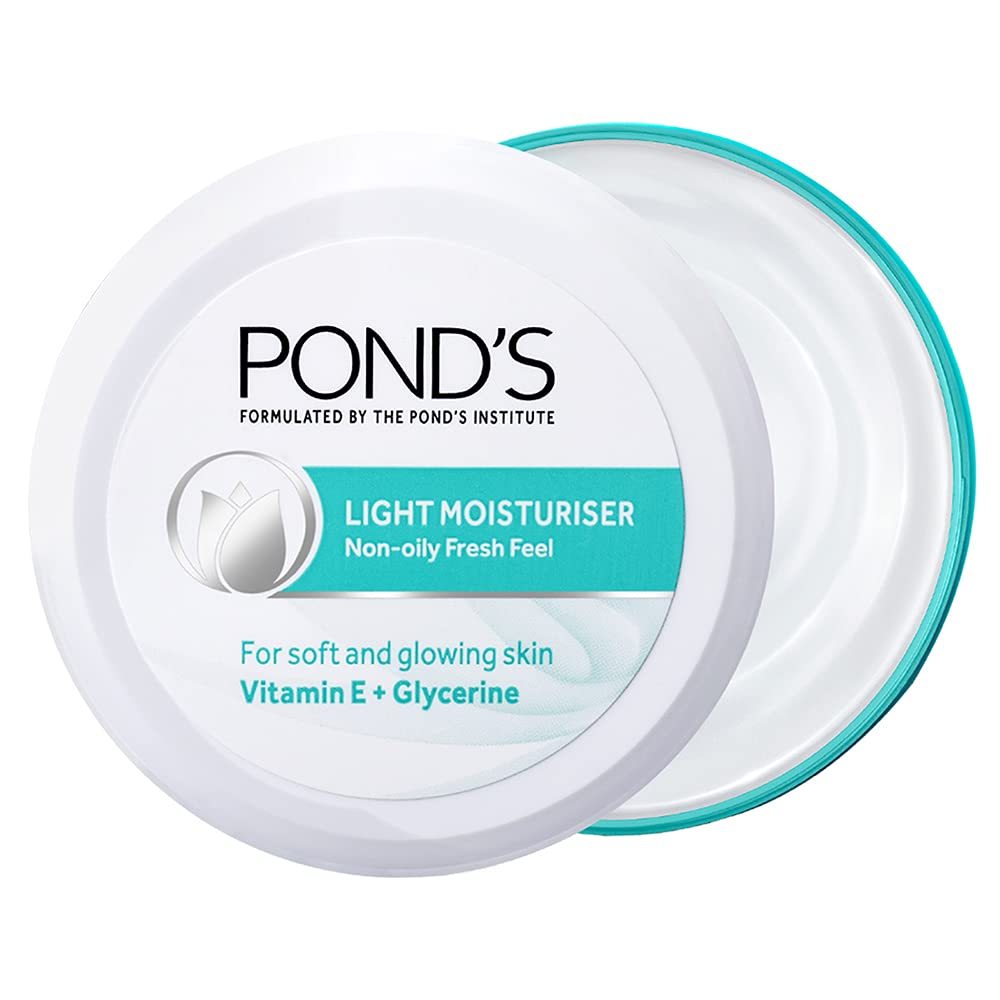 Ponds Light Moisturiser non oily fresh feel dor soft glowing skin 25g