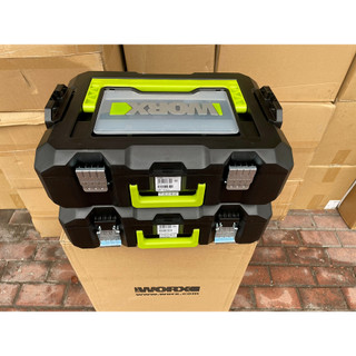 กล่องเครื่องมือ WORX รุ่น WA4229 - ผลิตจากพลาสติกคุณภาพดี แข็งแรง กรอบโลหะ เพิ่มความทนทาน มีช่องแบ่งแบบถอดได้