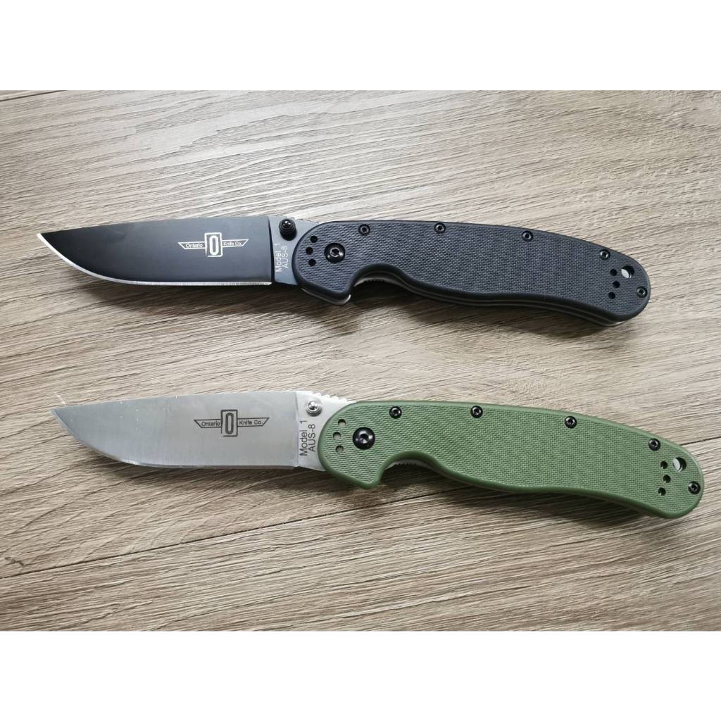 Ontario RAT 1 มีดพับ พกพา สแตนเลส ยอดนิยม ออนตาริโอ by Jeep Camping