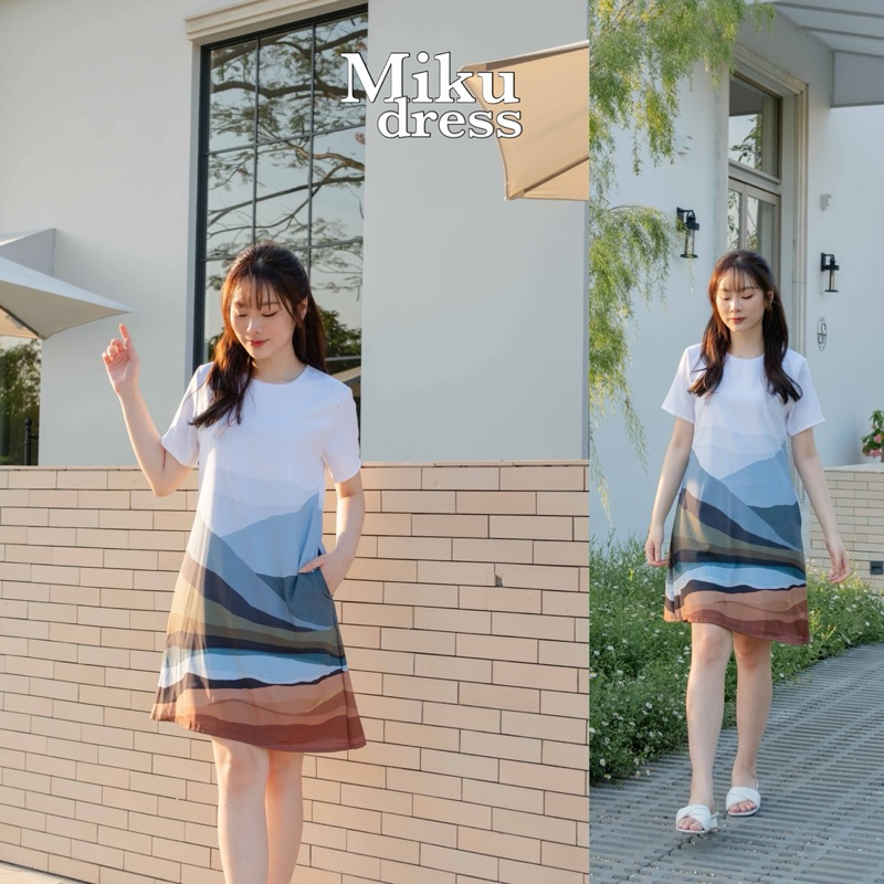 Miku dress ลายภูเขา⛰️