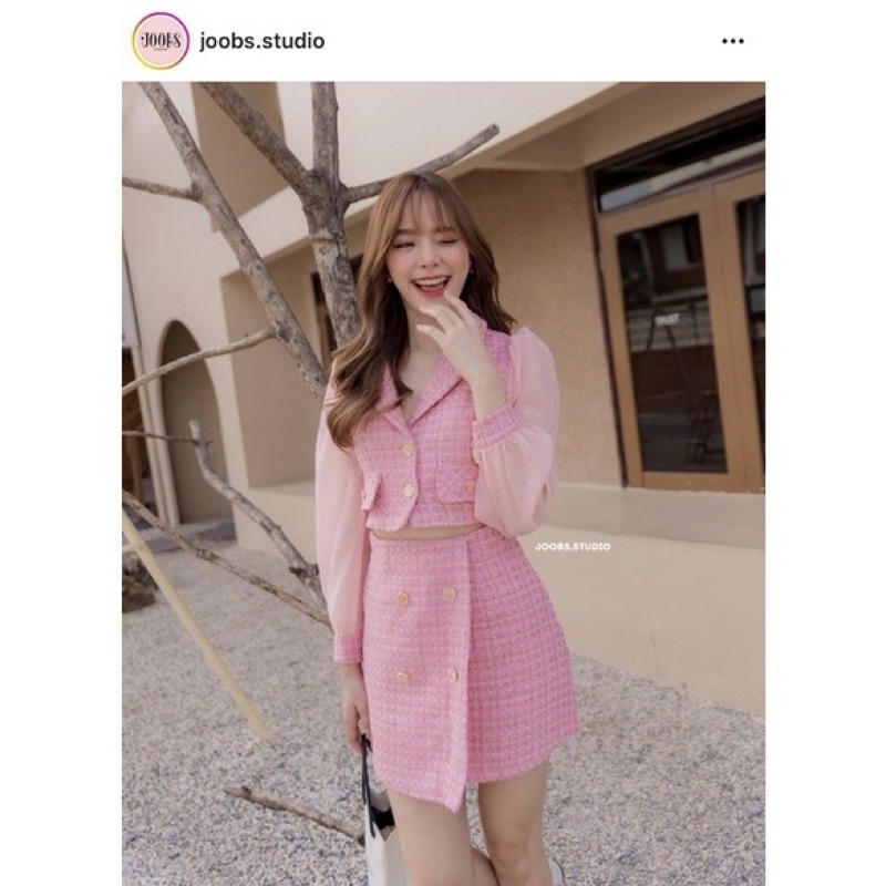 Joobs studio - Onnie tweed set size M