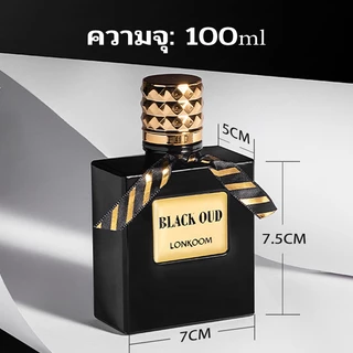 LONKOOM OUD 100ml EDP/EDT น้ำหอม ผู้ชาย Unisex รุ่นยอดฮิต BLACK OUD ของแท้ พร้อมส่ง Woody Floral