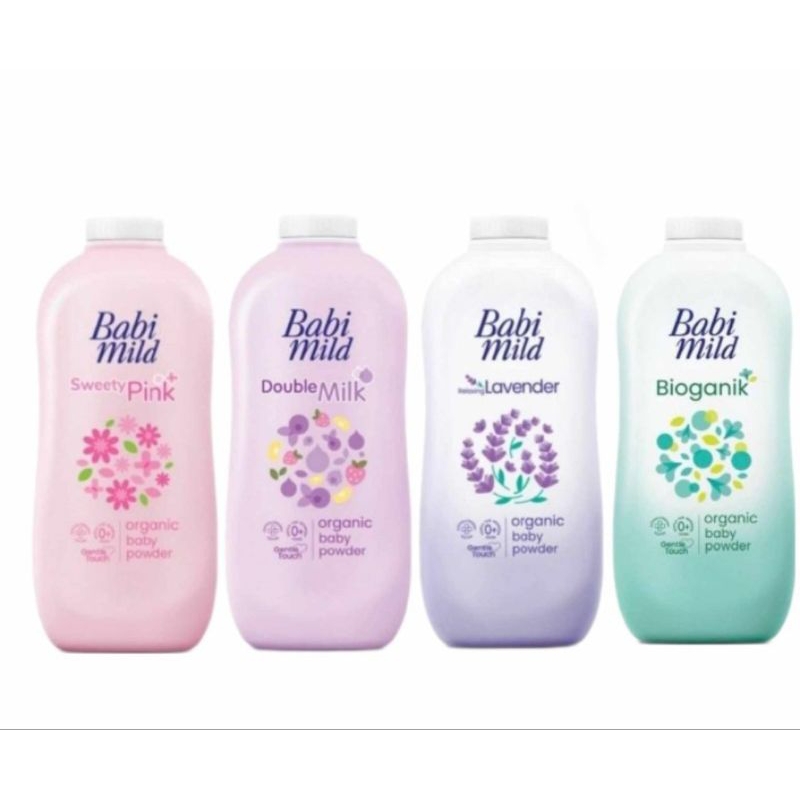 (แพค 3) แป้งเบบี้มายด์ พาวเดอร์ ผลิตภัณฑ์แป้งเด็ก 160กรัม Babi Mild Powder 160g/180g .