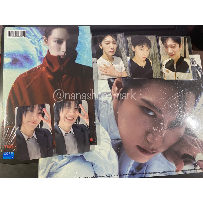 พร้อมส่ง 🌻 อัลบั้ม TEN - 1st mini album Light on ver/ on ten ver ไม่แกะซีล pob soundwave