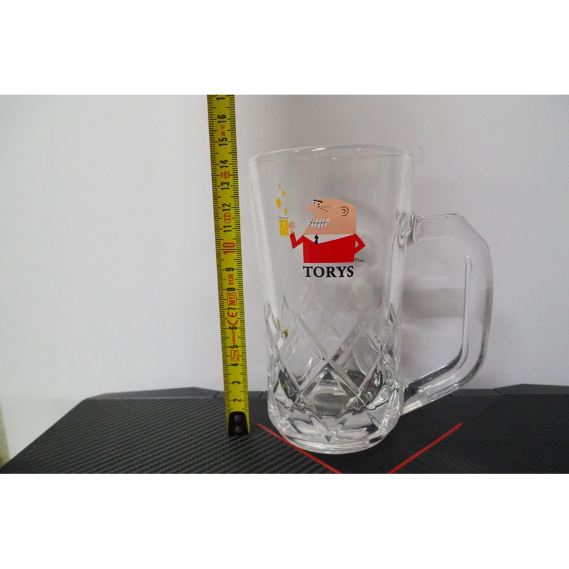 แก้วเบียร์TORYS Suntory whisky highball tumbler mug jug soda glass
