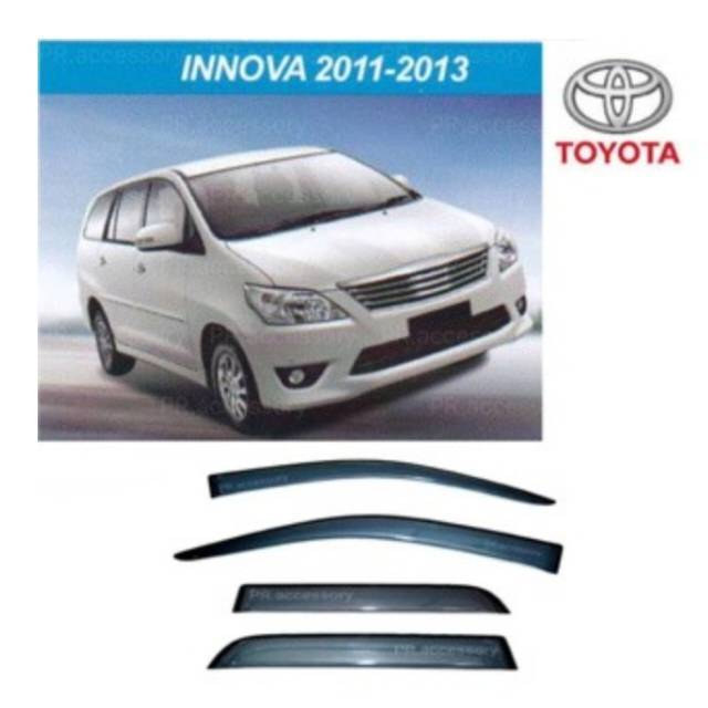 กันสาด TOYOTA INNOVA 2011-2013