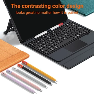 เคสซิลิโคนดินสอบางเฉียบสำหรับ Apple Pencil 3(USB-C) 2nd 1nd Pencil pro ที่ใส่ปากกากันลื่น Silicone Pencil Case-XF