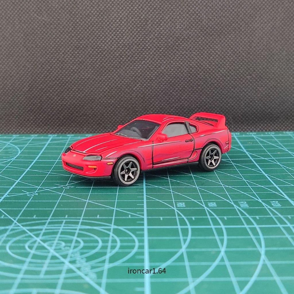majorette TOYOTA Supra JZA80 สีแดง