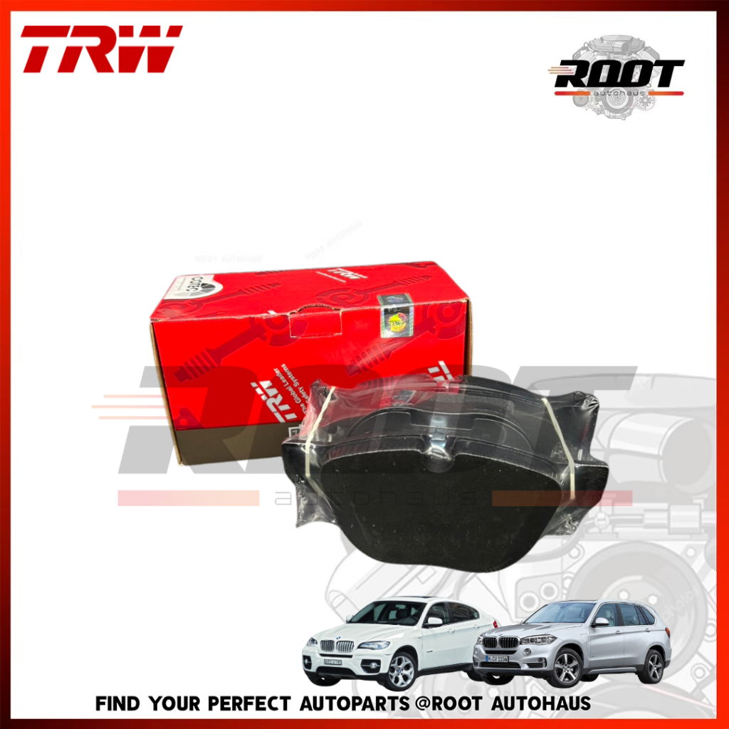 TRW ผ้าดิสเบรคหน้า BMW X6 E71 ปี 08 ขึ้นไป / F16 E86 ปี 14 ขึ้นไป / X5 F15 E85 ปี 15 ขึ้นไป เบอร์ GD