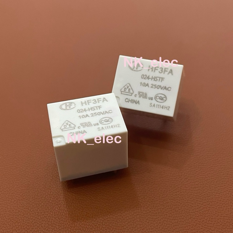 HF3FA-024-HSTF 24VDC 4 ขา ชิ้นละ มีสินค้า พร้อมส่ง