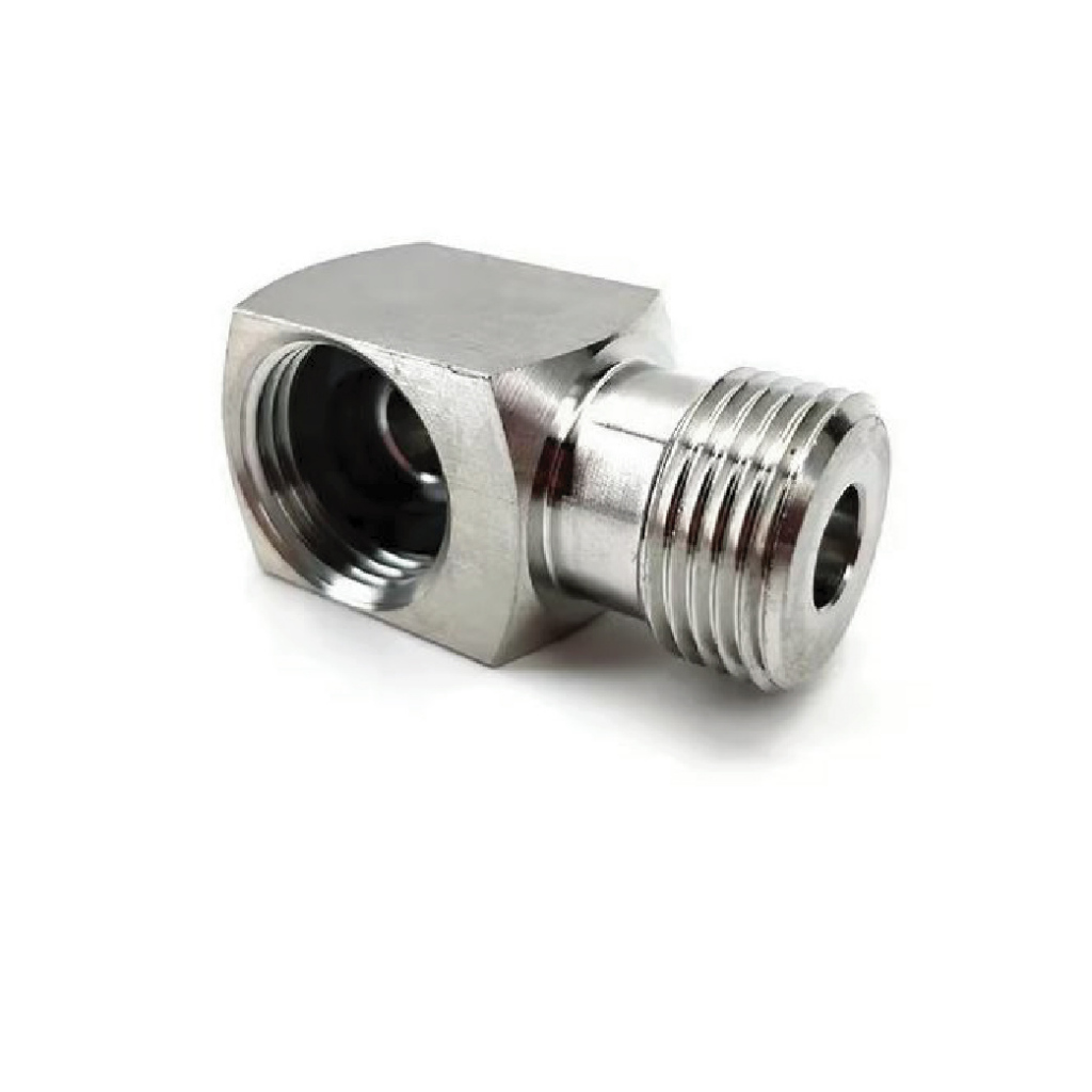 Low Profile Elbow Bend for Keg Coupler 5/8″ thread