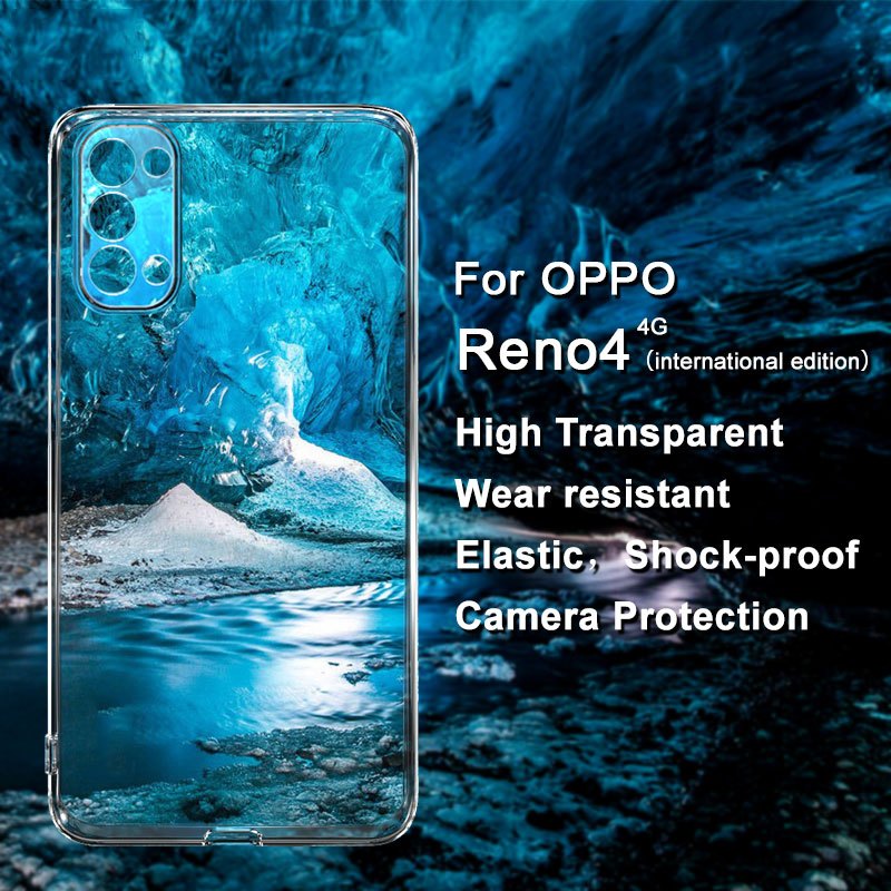 เคสใส Oppo Reno4 4/5G, Reno4Pro 4G/5G กันกระแทก กันการขูดขีด
