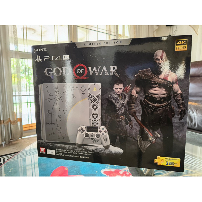 PS4 Pro 1TB Limited Edition Console - God of War Bundle [Discontinued](NEW)