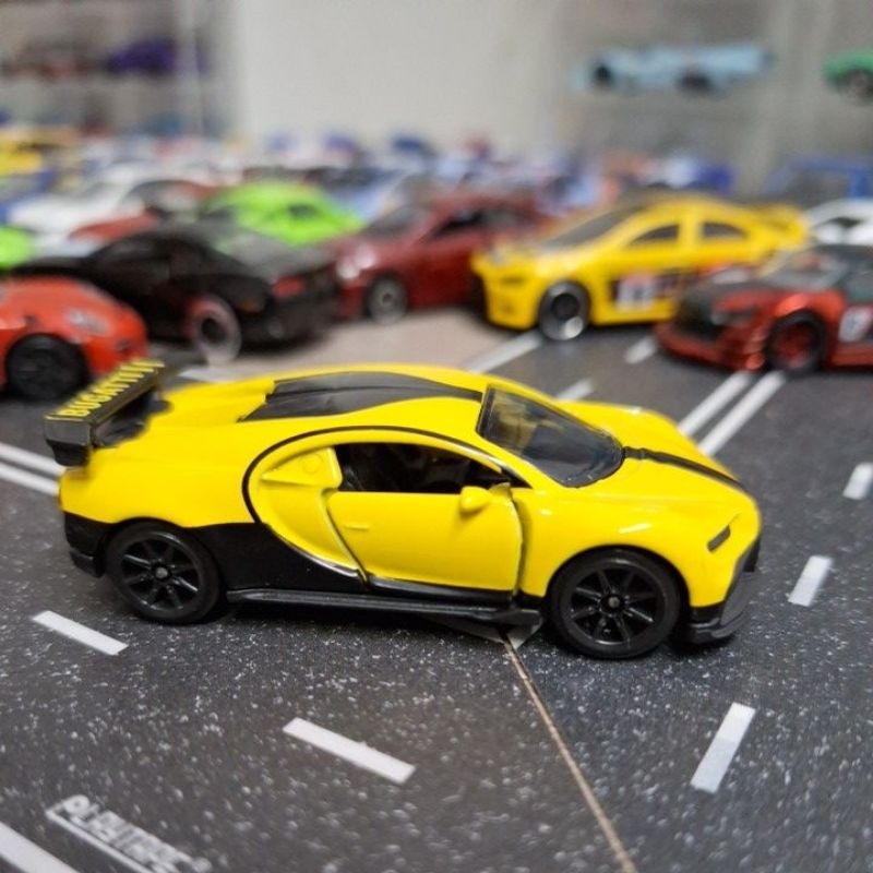 Majorette รถโมเดล BUGATTI CHIRON Pur Sport สีเหลือง