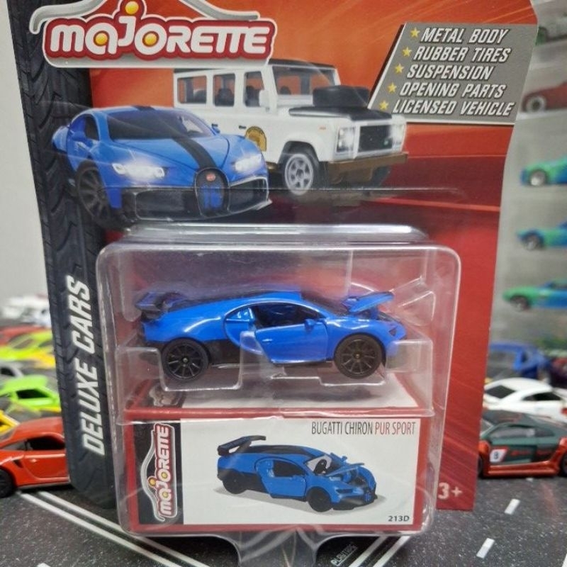 Majorette รถโมเดล BUGATTI CHIRON Pur Sport สีน้ำเงิน