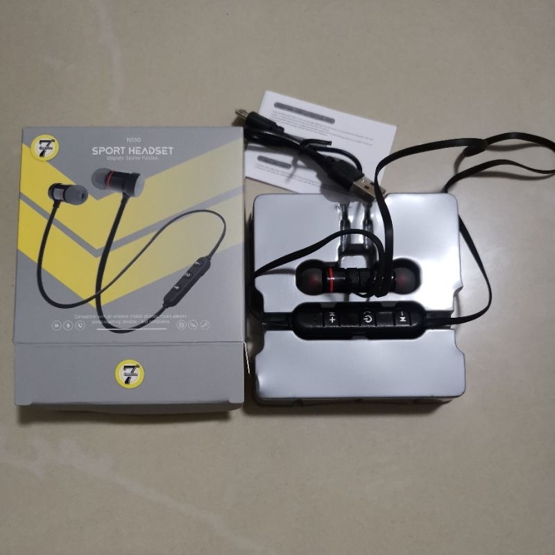 หูฟังบลูทูธ หูฟังไร้สาย ยี่ห้อ 7Degrees รุ่น N550 ของใหม่