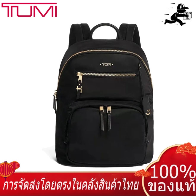 จัดส่งจากประเทศไทย TUMI backpack 196302 Travel Fashion laptop bag กระเป๋าเป้สะพายหลัง