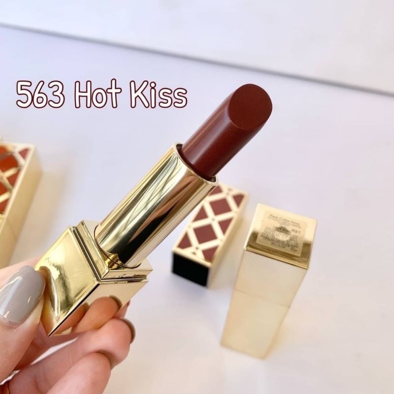 Estee LAUDER Pure Color Envy Lipstick ขนาด 3.5 g ปกติ สี #563 Hot Kiss