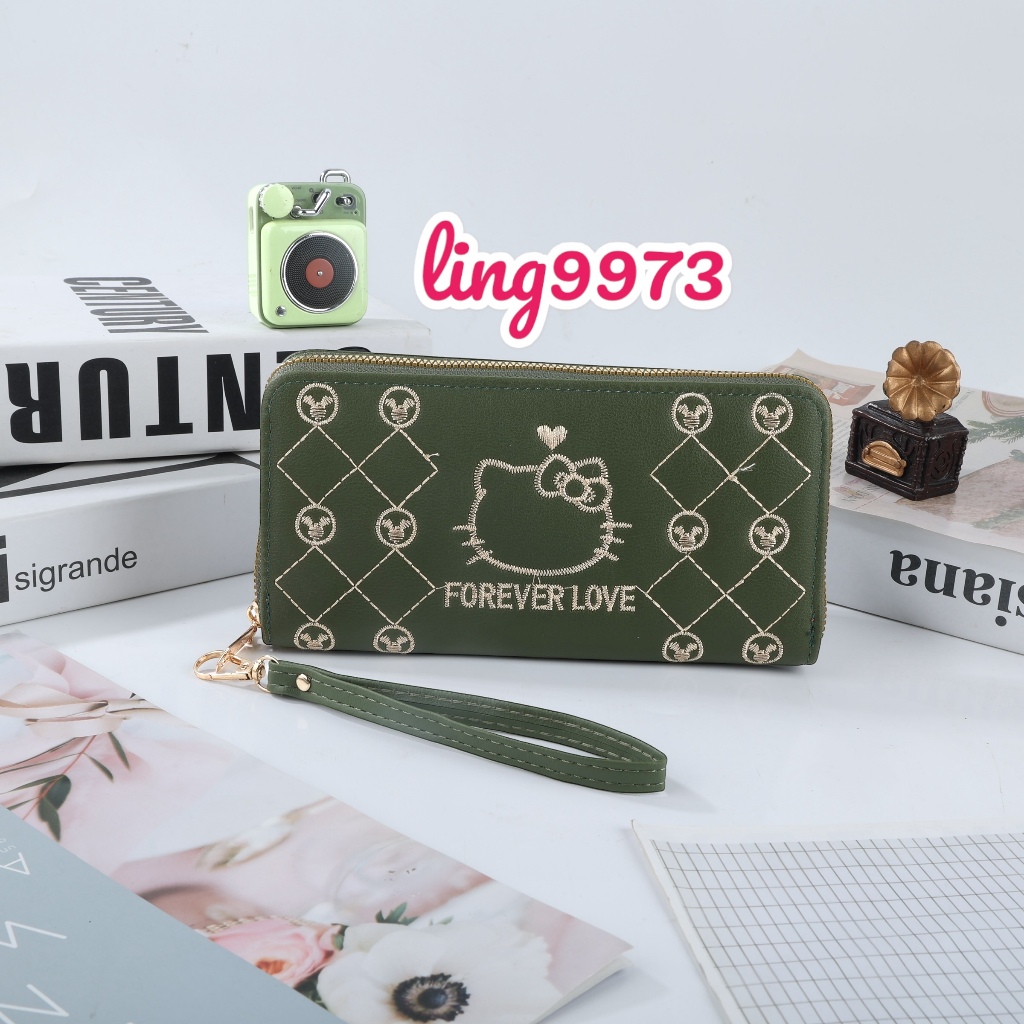L37AA#กระเป๋าสตางค์ใบยาว.กระเป๋าสตางค์ผู้หญิงกระเป๋าสตางค์ หนังนุ่ม715、อย่างดี，มีสายของมือทุกใบค่ะกระเป๋าใส่โทรศัพท์