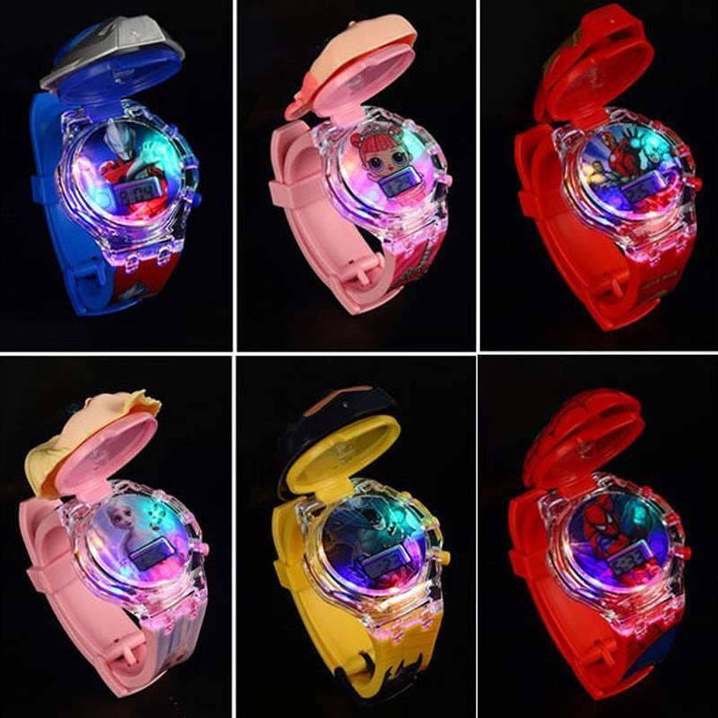 นาฬิกาเด็ก มีเพลง มีไฟ 7สี7ลาย เจ้าหญิงฟอร์เซ้น คิดตี้ เจ้าหญิง เบ็นเท็น ระบบดิจิตอล RC127