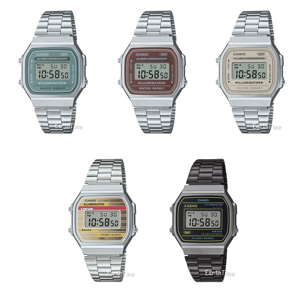 CASIO l A168,A168WA-3AY,A168WA-5AY,A168WA-8AY,