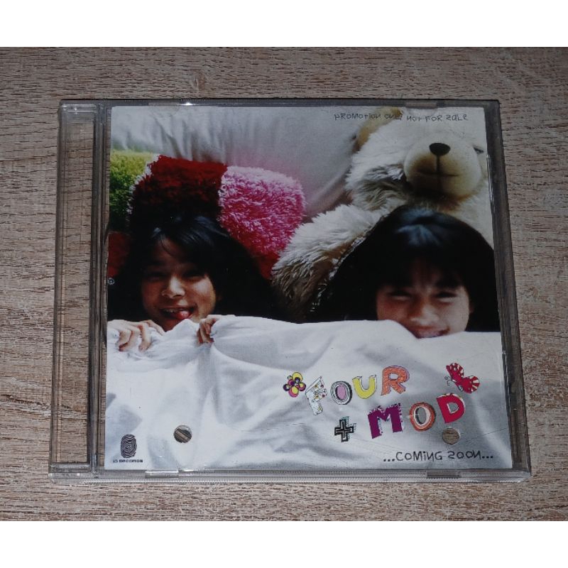 Four Mod โฟร์ มด ซีดี Promo CD Single หายใจเป็ยเธอ &amp; บีบน้ำตา