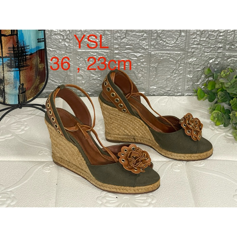 YSL women’s shoes รองเท้าผู้หญิง