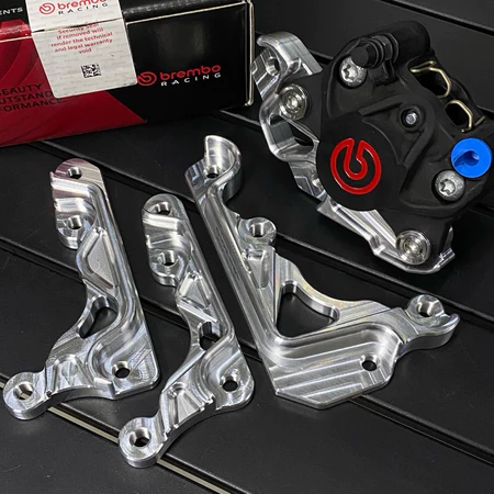 ขาจับปั๊มปักข้าง/ด้วง Lead/Giorno/Wave125/110i/Vespa/Grand/Pcxงานเข้ารูป รับประกันความแข็งแรง
