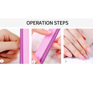 ตะไบฟองน้ำ Nail Sunshine งานจีน (แพ๊ค 10 ชิ้น) ตะไบบัพ บัฟเฟอร์ ตะไบละเอียด