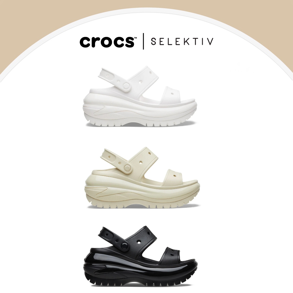 Free Gift มูลค่า990.-🎁  CROCS MEGA CRUSH SANDAL