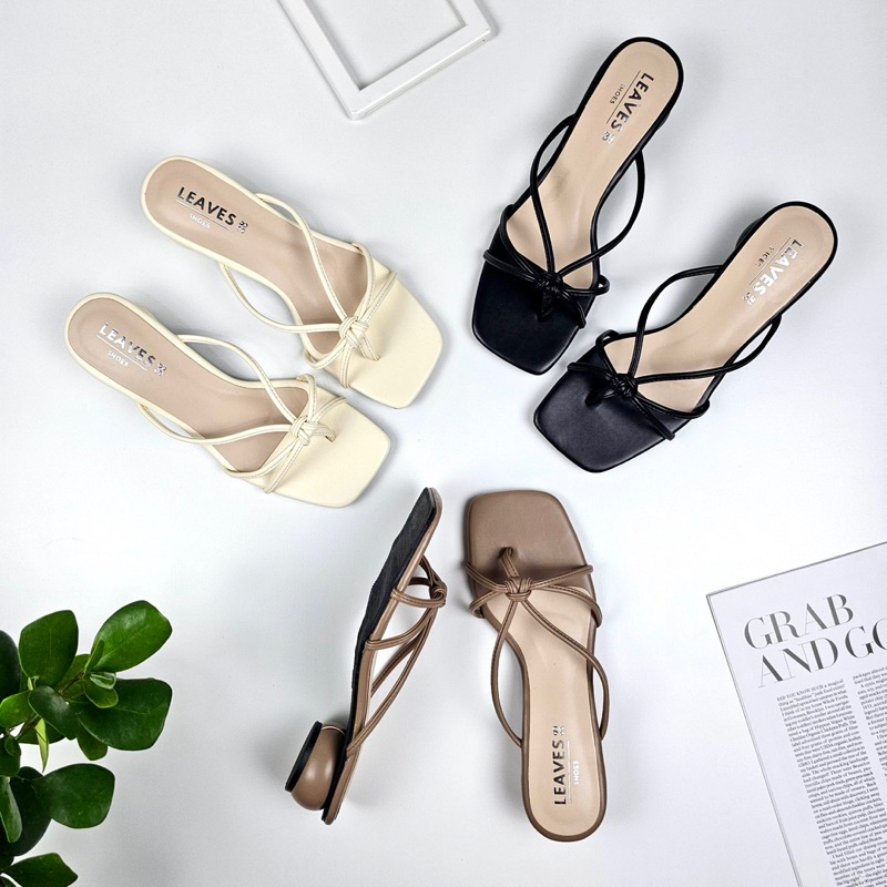 💢ขายดี ส่งเร็ว💢รองเท้าส้นสูง 1 นิ้ว รุ่น Honey แนะนำบวก 1ไซส์