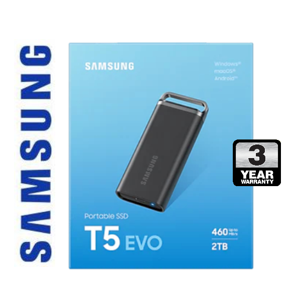 Samsung 2TB T5 EVO Portable SSD USB3.2