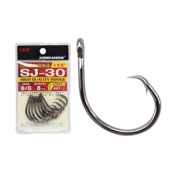 ตาเบ็ดตกปลา ตาเบ็ด KOMCAMCIS รุ่น SJ-30 High Quality Hooks