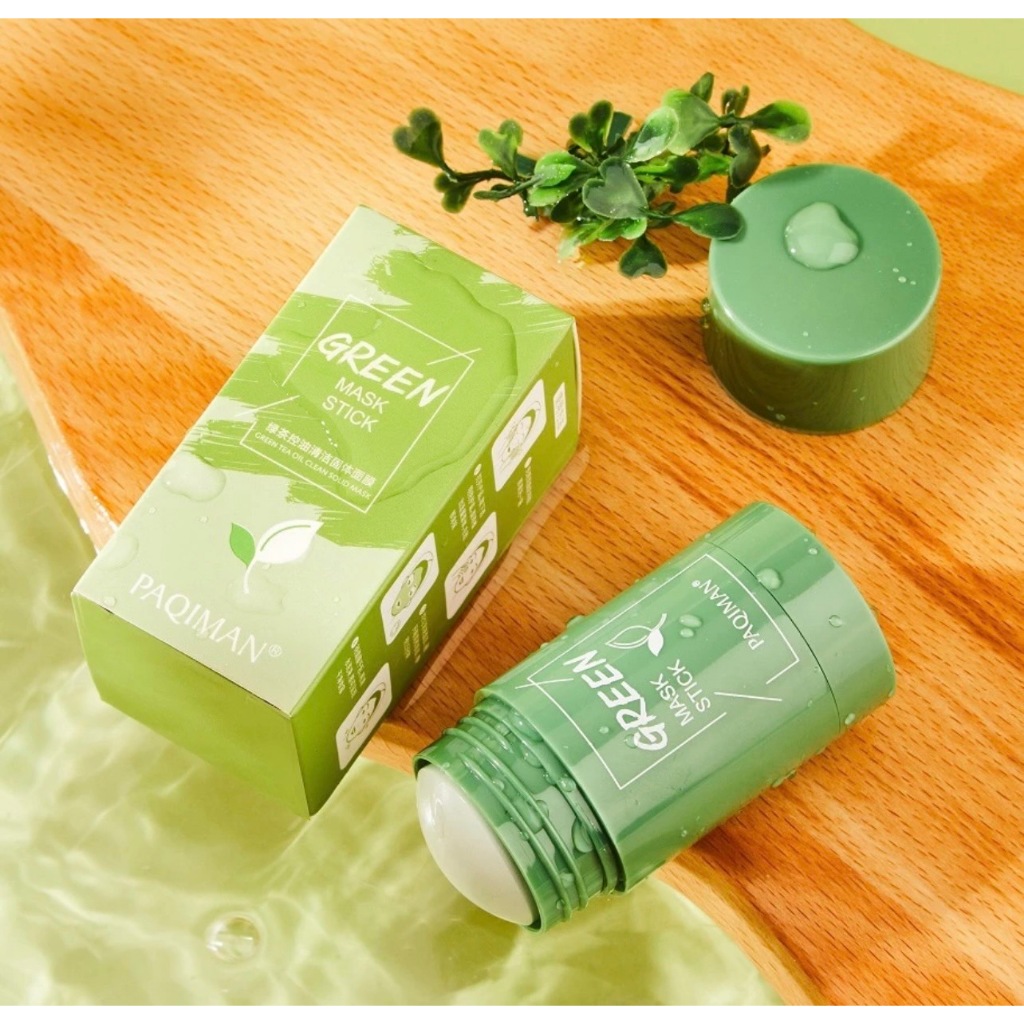 GREEN MASK STICK  มาสก์ควบคุมความมันชาเขียว ลดสิว ผิวกระจ่างใส M533