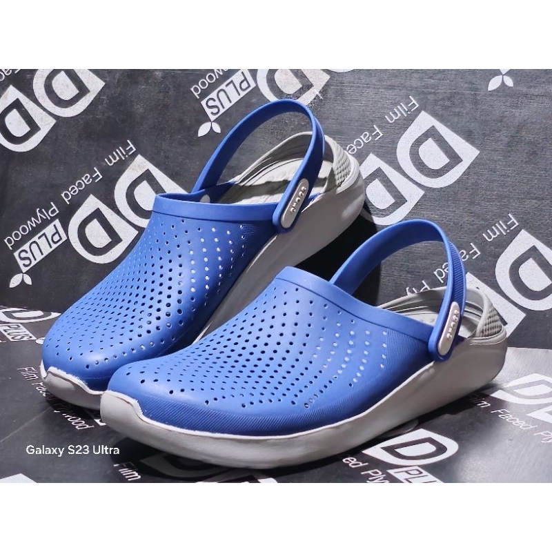 Crocs Lite Ride Clog รองเท้าแตะ แบบลำลอง มาใหม่สุดฮิต ใส่ได้ทุกเพศ มีส่วนลดราคา