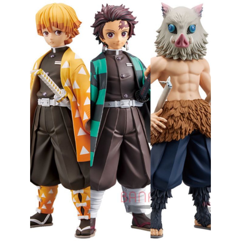 Banpresto Grandista Kimetsu no Yaiba ชุด 3ตัว