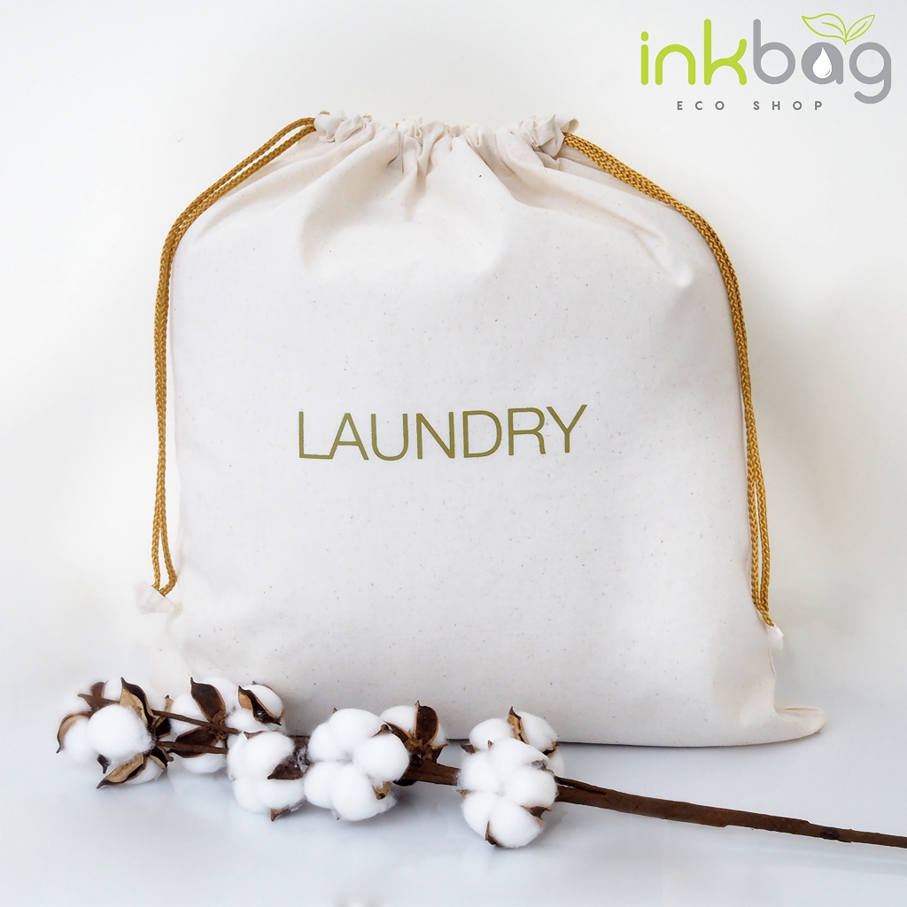 กระเป๋าใส่ผ้าเปื้อน Laundry Bag ใช้ในโรงแรม ใส่ของได้อเนกประสงค์แบบหูรูด