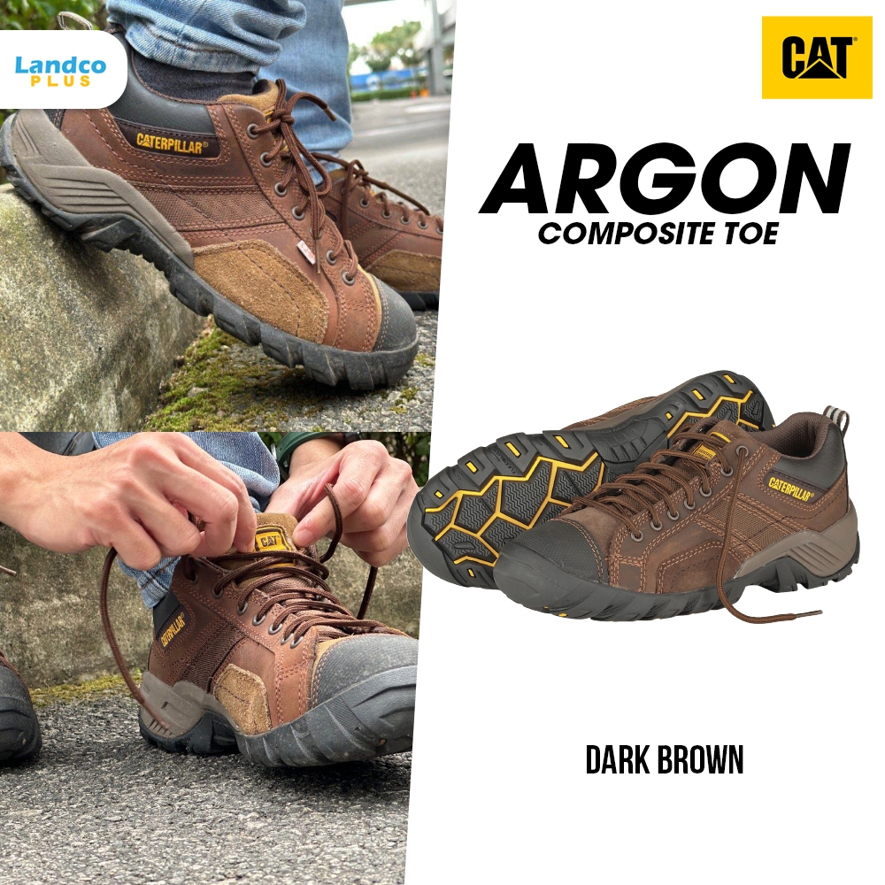 CAT Caterpillar รองเท้าเซฟตี้ รองเท้าสำหรับผู้ชาย M Argon Composite Toe P89957 (6900)