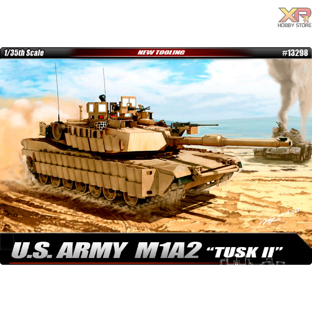 [Academy Model] 1/35: U.S. ARMY M1A2 TUSK II (AC 13298)
