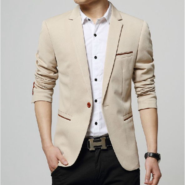 เสื้อสูทผู้ชาย งานดีพรีเมี่ยม ใส่ออกงานได้จริง M-5XL รุ่น MCC110