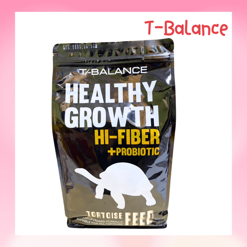 (สินค้าพร้อมส่ง) อาหารเต่าบก T-Balance ทีบาลานซ์ 1 กิโลกรัม แพคใหม่มีซิปล็อค