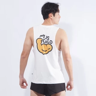 Musculo เสื้อกล้ามเปิดปีกพิมพ์ลาย รุ่น2024