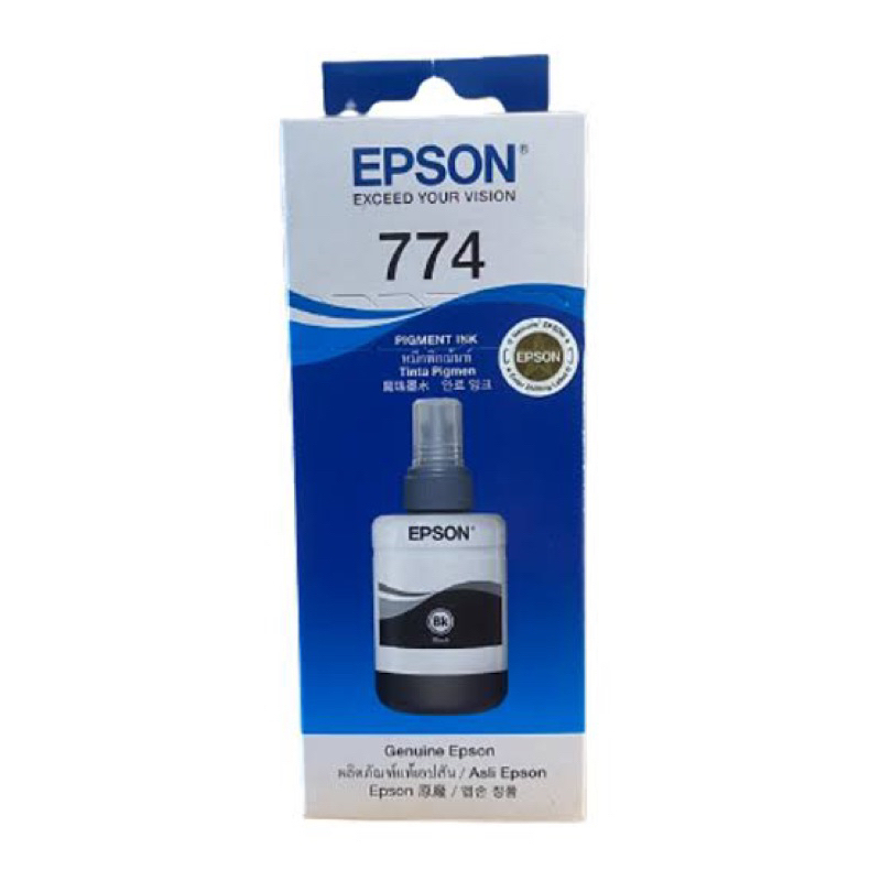 หมึกเติม Epson T774BK ของแท้100%
