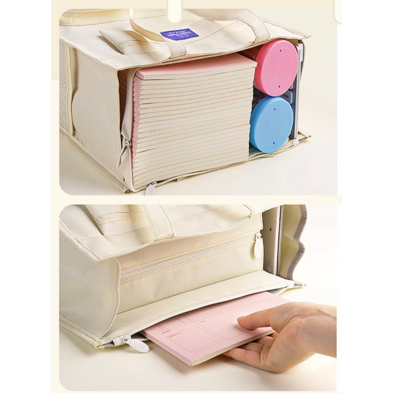 KC142 กระเป๋าหนังสือ กระเป๋าใส่เอกสาร อเนกประสงค์ พร้อมส่ง