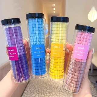 AAK-ยางรัดผมแบบกล่องยาว 20เส้นแบบ2สีพร้อมส่งจากไทย
